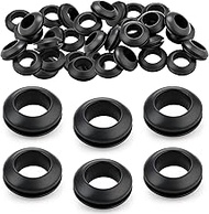 Nuts OT nuts Pack of 80 Rubber Cable Grommets Diameter 4 mm Rubber Grommet Cable Grommets Grommets R
