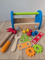 Hape 兒童工具箱 fix it tool 玩具