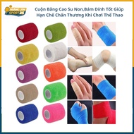Self-Adhesive Sports Tape - Good Elasticity, Joint Fixation, Breathable, Does Not Stick to Skin, Lim