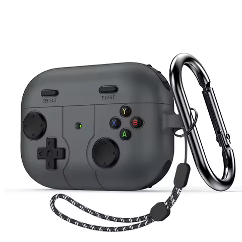 For AirPod Pro 2 Case Cool Game Player Design Case for Airpods Pro 2nd Generation Funny Fashion Soft