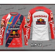 KTM Racing Tshirt / Baju Microfiber Jersi / Jersey Sublimation / Tshirt Jersey