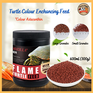 Godzilla Turtle Food Color enhancing turtle feed granules complete turtle nutrition diet Jonsanty 300g