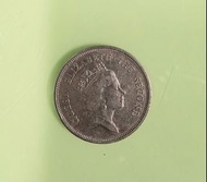 1992年及1987年港幣1元硬幣
