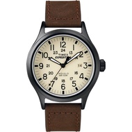 [TIMEX] TIMEX Expedition Scout Metal Cream Dial Brown Strap T49963 [Genuine Import] T49963 [Genuine 
