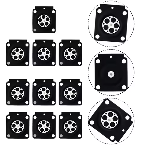 10 Pcs Carburetor Metering Diaphragm For Stihl 4314 121 4700 For Zama A015053 C1Q Carb Carburetor Re
