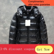 Down Jackets moncler Down Jacket Maya Men's Classic Men's and Women's Thickened White Duck Down Jacket M Men's