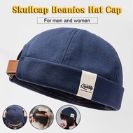 Beanie Hat for men Fashion Retro Beanie Hat Bucket Cap Brimless Hat Skullcap For Men Women