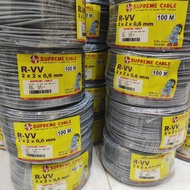Supreme ITC R-VV Telephone Cable 2x2x0.6mm Contents 4 / 1x2x0.6mm contents 2 - Length 100M R-VV Supr