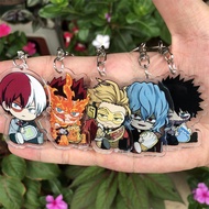 Keychain (12 styles available) My Hero Academia Midoriya Izuku All·Might Bakugou Katsuki Tokoyami Fumikage Anime Double-