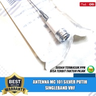 MC 101 Silver Singleband VHF Antenna Radio Rig HT Mobil Mc 101 White Vhf