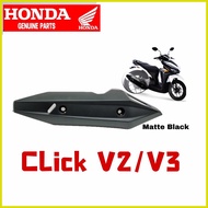 ✹ exhaust cover CLICK V2/V3 matte black yamaha parts