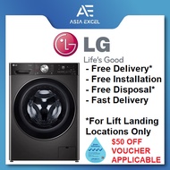 LG FV1411H2B 11/7KG AI DIRECT DRIVE FRONT LOAD 2 IN 1 WASHER CUM DRYER
