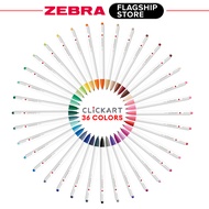 Zebra CLICKART water-based Retractable Marker (1pc)