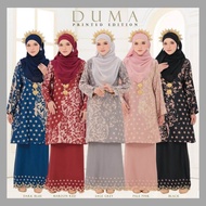 Kurung Duma Kurung Pahang Labuh Printed Batik Dobby Silk by Dmimi