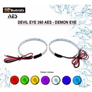 BULLAES AES Brand 360 Demon Eye EyeDEVIL lampu led motor led h4 led lampu motor led light motorcycle