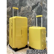 Rimowa Essential Citron 21-inch Carry-on Luggage, 30-inch & 33-inch Checked Luggage Suitcase