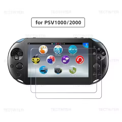 2PCS Premium Tempered Glass For Sony PSV 2000 1000 PS Vita 2000 PS Vita1000 Screen Protector Protect