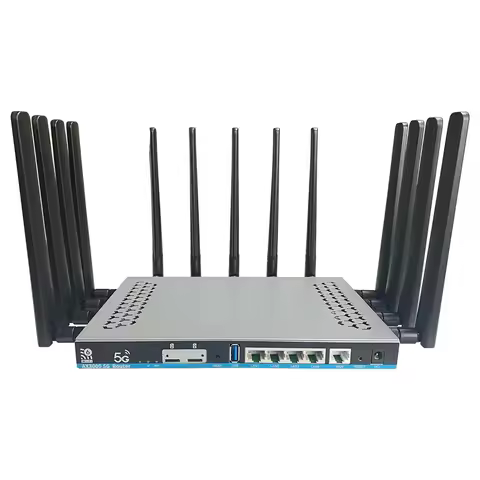 New Design Z8102AX WiFi6 3000Mbps Openwrt WiFi Broadband 5g Modem Router