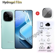 6in1 Front Hydrogel Film For iQOO Z9 Z9x Turbo 5G Z 9 Z 9x iqz9 2024 Camera Lens Screen Protector So