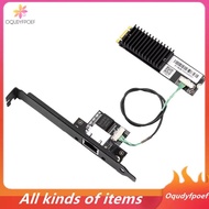 [Oqudy] M.2 B+M to RJ45 Network Card LAN Controller Card 10Gbps AQC113 M.2 B+M to RJ45 Network Card 