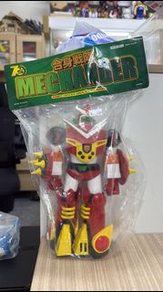 全新 Mechander Robo Robot Heroes Vinyl 合身戰隊 金剛小寶貝 電磁超人飛金剛 搪膠