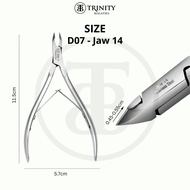 易剪 Nail Cuticle Nipper D07 Jaw12 Jaw14 美甲死皮剪 Nail Tools Manicure Pedicure Nghia Cuticle Nipper 越南死皮剪