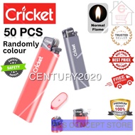 CRICKET Lighter Disposable Gas Lighter Normal Flame Lighter Colourful 50pcs