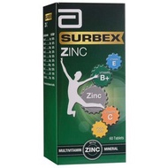 ABBOTT SURBEX ZINC ENERGY BOOSTER PACK 60'S