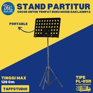 180 Degree Adjustable Sheet Music Song Book Partitur Stand - FL-05R