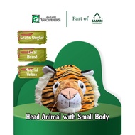 Safari Wonders - Animal Hat with Small Body - Official Merchandise Taman Safari Indonesia