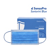 MEDICOS SensoPro HydroCharge 4ply Sub Micron Surgical Face Mask (Santorini Blue) *sensitive skin