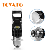 TCYATO High Powerlampu cacing nvx v2 h4 led headlight t10 dual contact P15D LED Headlight Projector 