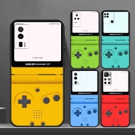 【Y-17】Game console cover for Redmi Note 11t 11S 11E 11 12 Pro Plus sped TPU phone case black silicon