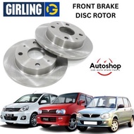 GIRLING FRONT BRAKE DISC ROTOR PERODUA KELISA KENARI VIVA 660 850 1.0 6040705