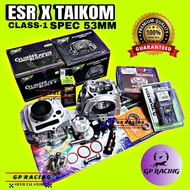 ESR X TAIKOM Combo Ex5 Class-1 Racing SPEC 53MM Siap Head dengan CDI, Rocker Arm, Camshaft, Bearing 