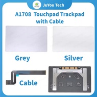 Original Touchpad Silver Gray For Macbook Pro A1708 Trackpad with Flex Cable