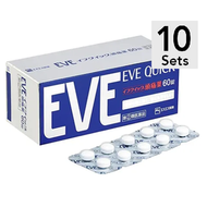 [10 件裝] [指定第 2 類醫藥品] Evequick 頭痛藥 60 粒
