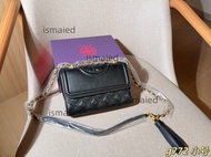 TORY BURCH 托里伯奇新款 FLEMING 小號菱格刺繡鏈條包