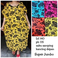 Super jumbo rose daster / wholesale super jumbo daster, jumbo daster kurlak center