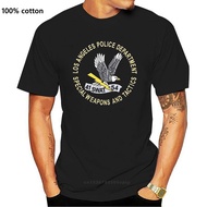 men t shirt SWAT LAPD Black  SizeS-3XL