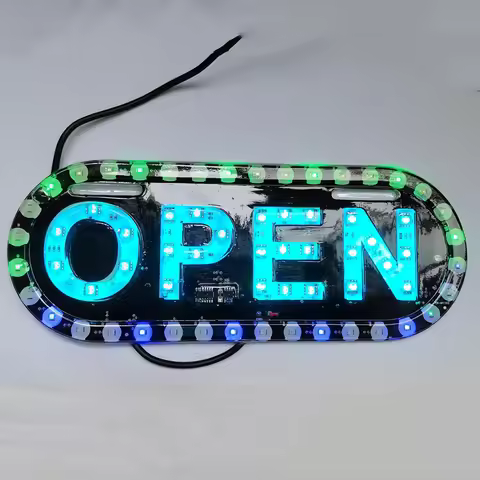 LED Advertising Light Advertising signboards LED board display LED open working for shop banner open