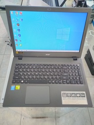 โน๊ตบุ๊คมือสองยี่ห้อ Acer aspire​ E5-573G-76NF / จอ 15.6"นิ้ว HD  / ซีพียู Intel Core i7-5500U / แรม 8GB DDR3 / การ์ดจอ NVIDIA GeForce 940M   /HDD 1 TB / Windows 10 / แบตเตอรี่เก็บไฟ/ สภาพสวยๆ  เครื่องไม่อืด/ไม่ค้าง ใช้งานปกติ ลงโปรแกรมพื้นฐานพร้อมใช้งาน