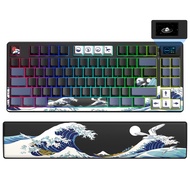 Womier | Womier SK80pro 75% Mechanical Keyboard Hot Swappable 3-Mode 2.4G/BT/USB-C RGB Backlit Keybo