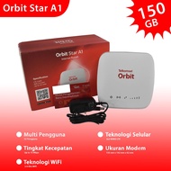 Telkomsel Orbit Star A1+Bundling Adapter Modem WIFI High Speed 4G/Orbit Star A1 Telkomsel Cpe Advan Router 4G Official Warranty Free 150GB