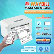 Thermal Printer Bluetooth Waybill Barcode Shipping Bluetooth A6 Printer