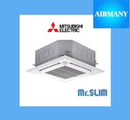 แอร์ฝังฝ้าสี่ทิศทาง MITSUBISHI รุ่น PLY-M INVERTER เบอร์ 5 ขนาด 13989-48000 BTU แอร์พร้อมติดตั้ง แอร