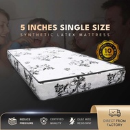 Hotel SYNTHETIC LATEX SINGLE MATTRESS 5" Tilam Bujang 5 INCH 5 INCI