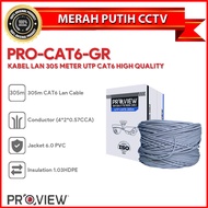 PROVIEW PRO-CAT6-GR LAN CABLE 305 METER UTP CAT6 HIGH QUALITY