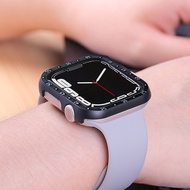 Aluminum alloy case for Apple watch series 9 8 7 6 5 SE 4 3 Ultra 2 49mm 45mm 44m 41mm 40mm drop-resistant case
