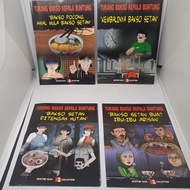 1 pcs dan 4 pcs Komik horor sedang buku cerita seram anak-anak ukuran sedang bukan yang mini